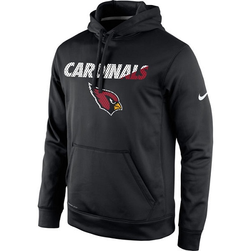 NFL Arizona Cardinals Nike Kick Off Staff Performance Pullover Hoodie - Black